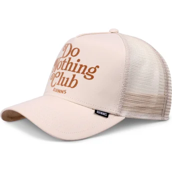 Gorra trucker beige Do Nothing Club HFT DNC 30th de Djinns