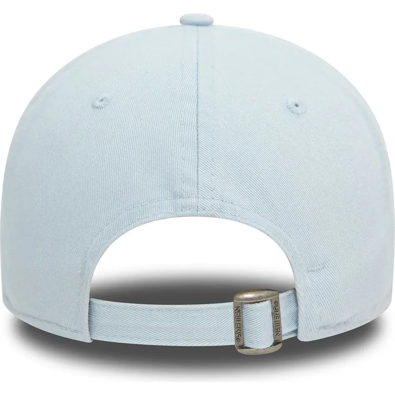 hellblaue-verstellbare-curved-cap-9forty-pin-von-new-era