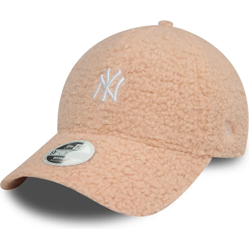 rozowa-regulowana-czapka-z-zakrzywionym-daszkiem-dla-kobiet-9forty-borg-new-york-yankees-mlb-new-era