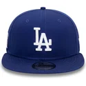 casquette-plate-bleue-snapback-9fifty-team-colour-los-angeles-dodgers-mlb-new-era