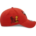 gorra-curva-naranja-ajustable-9forty-flower-icon-de-chicago-bulls-nba-de-new-era