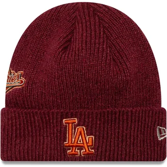 Rote World Series Patch Mütze der Los Angeles Dodgers MLB von New Era