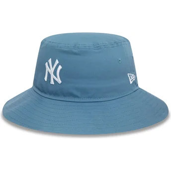 Chapeau seau bleu claire pour femme Adventure New York Yankees MLB New Era