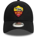 schwarze-verstellbare-9forty-core-kappe-der-associazione-sportiva-roma-serie-a-von-new-era