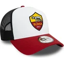 new-era-9forty-e-frame-core-associazione-sportiva-roma-serie-a-white-black-and-red-trucker-hat