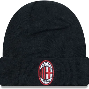 Schwarze Core Cuff Mütze von AC Milan Serie A von New Era