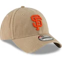 gorra-curva-beige-ajustable-9twenty-core-classic-de-san-francisco-giants-mlb-de-new-era