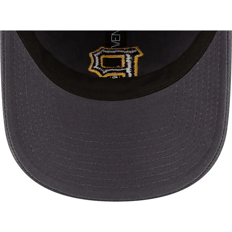 verstellbare-graue-kappe-9twenty-core-classic-der-pittsburgh-pirates-mlb-von-new-era
