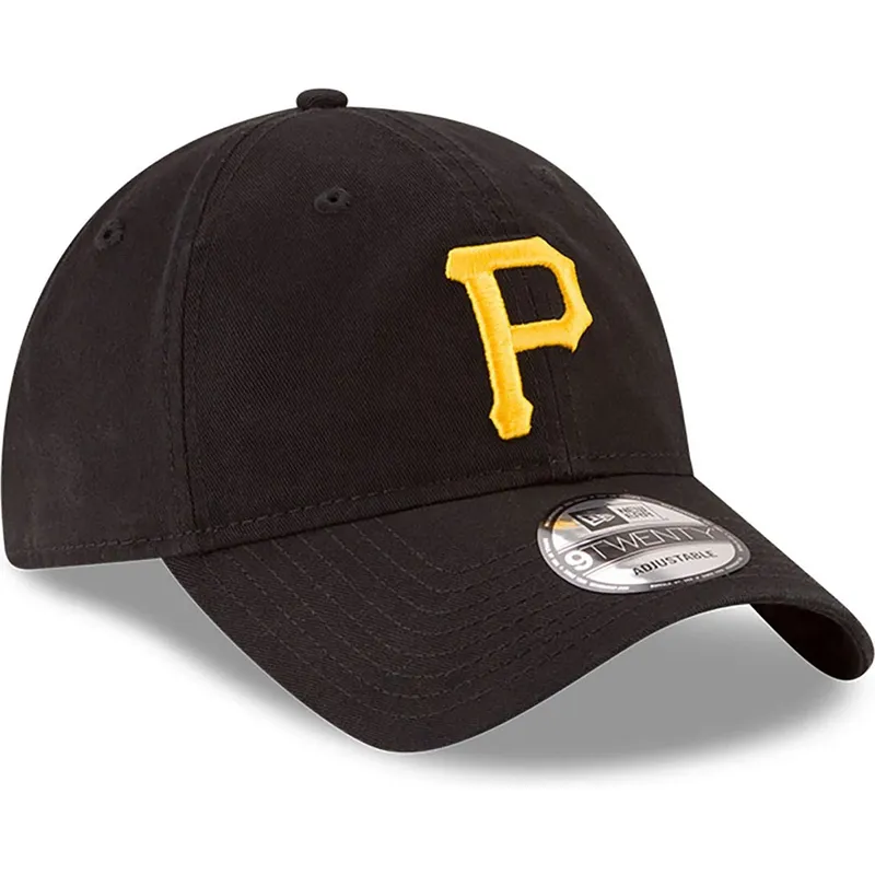 czapka-z-zakrzywionym-daszkiem-czarna-regulowana-9twenty-core-classic-pittsburgh-pirates-mlb-new-era