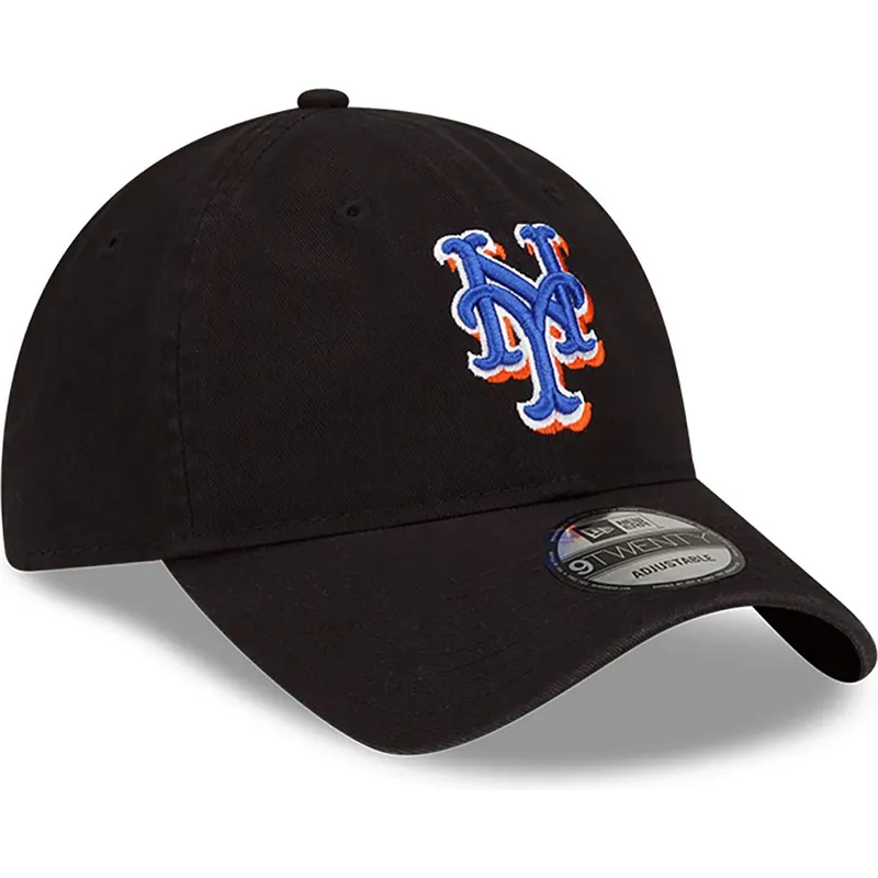 svart-bojd-justerbar-keps-9twenty-core-classic-fran-new-york-mets-mlb-av-new-era