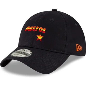 Regulowana granatowa czapka z zakrzywionym daszkiem 9TWENTY Core Classic Houston Astros MLB od New Era