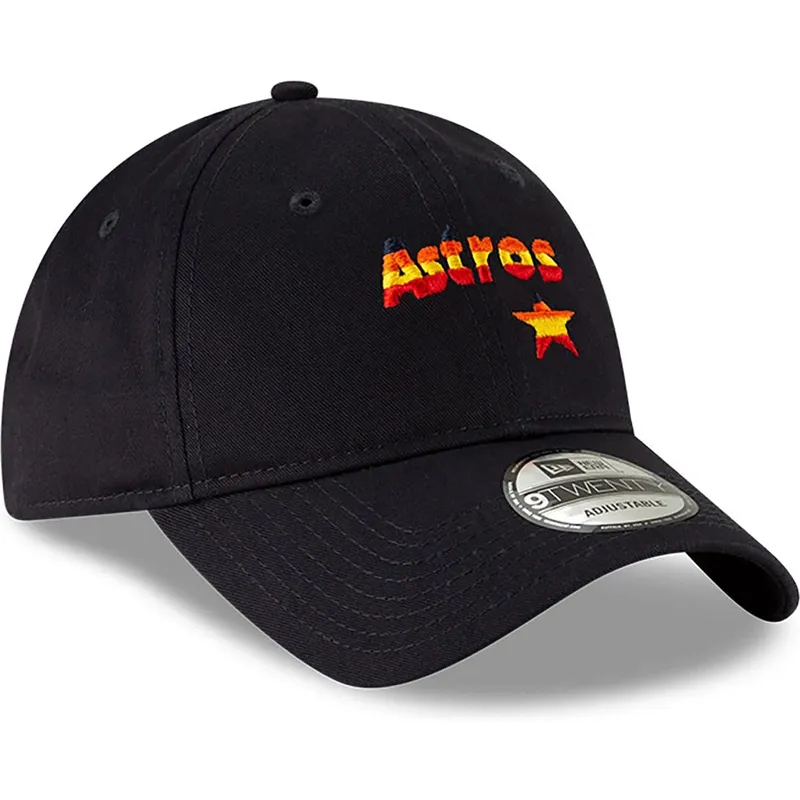 granatowa-zakrzywiona-czapka-z-regulacja-9twenty-core-classic-houston-astros-mlb-new-era