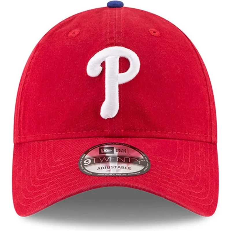 czerwona-regulowana-czapka-z-zakrzywionym-daszkiem-9twenty-core-classic-philadelphia-phillies-mlb-new-era
