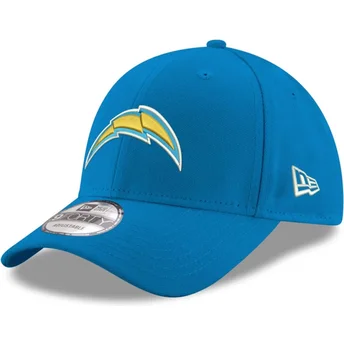 Böjd blå justerbar keps 9FORTY The League från Los Angeles Chargers MLB av New Era