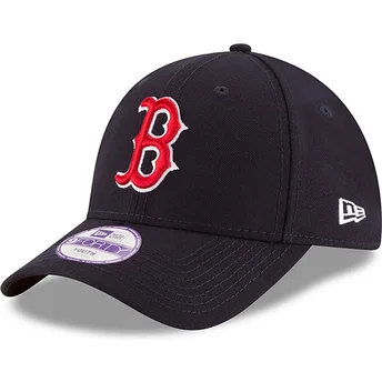 Regulowana granatowa czapka z zakrzywionym daszkiem dla dzieci 9FORTY The League Boston Red Sox MLB od New Era