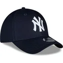 new-era-curved-brim-youth-9forty-the-league-new-york-yankees-mlb-navy-blue-adjustable-cap