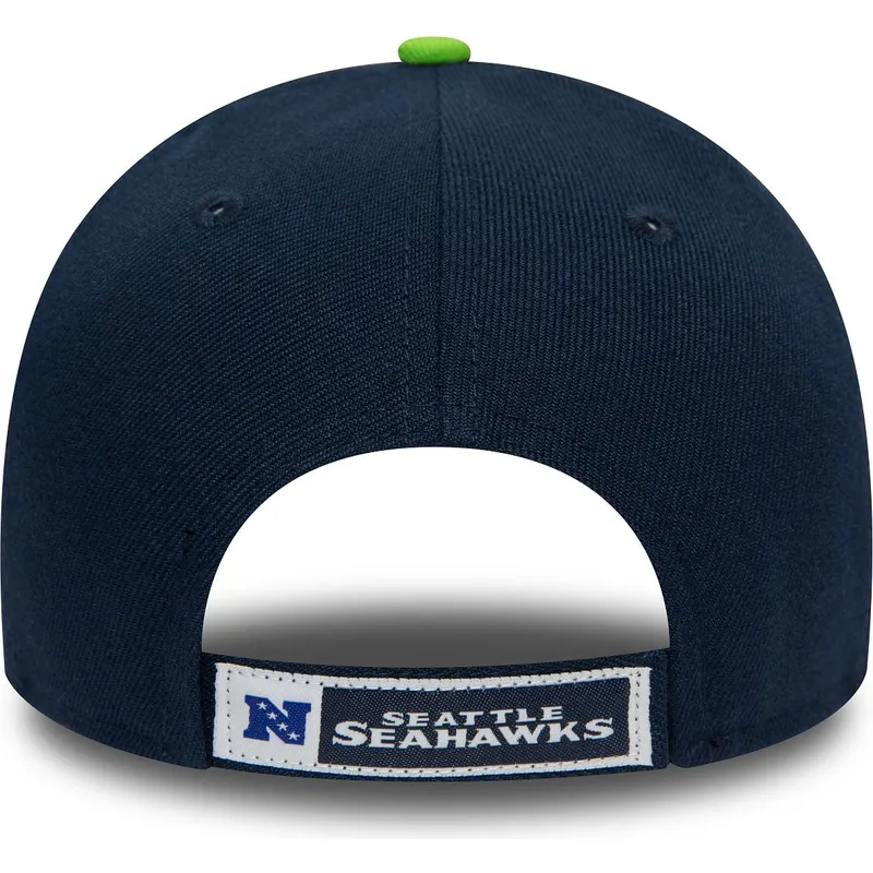 verstellbare-9forty-the-league-kappe-fur-kinder-in-marineblau-von-seattle-seahawks-nfl-von-new-era