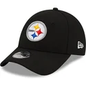 svart-justerbar-bojd-keps-for-barn-9forty-the-league-fran-pittsburgh-steelers-nfl-av-new-era