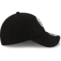 new-era-curved-brim-youth-9forty-the-league-pittsburgh-steelers-nfl-black-adjustable-cap