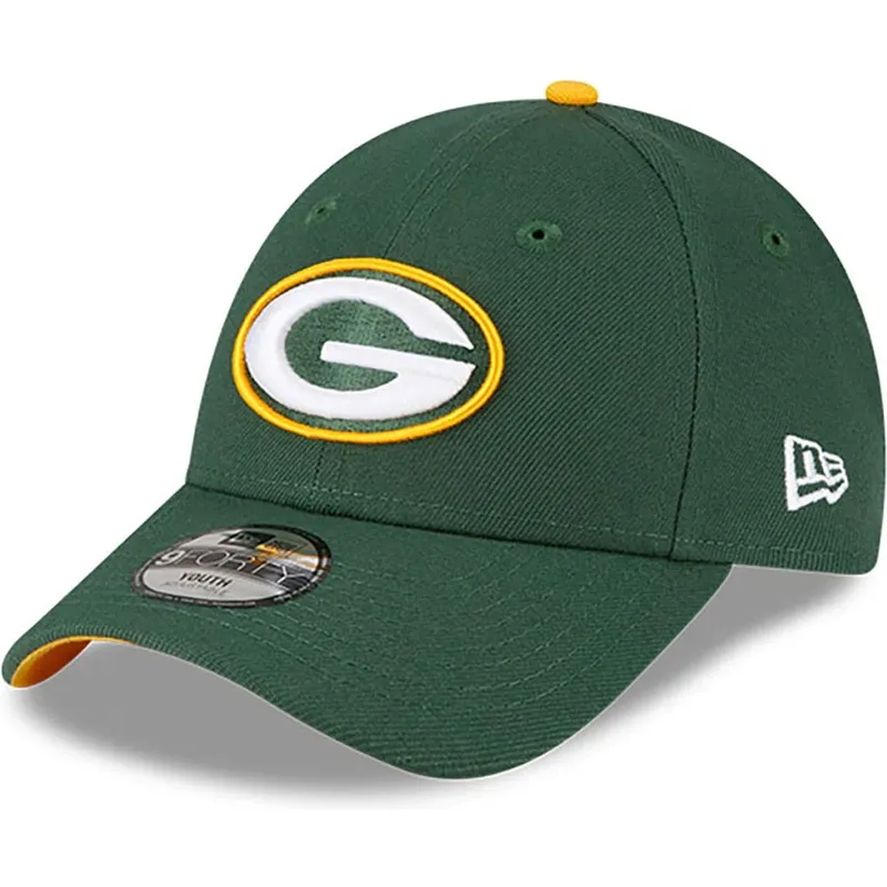 zielona-regulowana-czapka-z-daszkiem-dla-chlopca-9forty-the-league-green-bay-packers-nfl-new-era