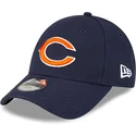 casquette-courbee-bleue-marine-ajustable-pour-enfant-9forty-the-league-chicago-bears-nfl-new-era