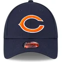 casquette-courbee-bleue-marine-ajustable-pour-enfant-9forty-the-league-chicago-bears-nfl-new-era