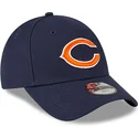 casquette-courbee-bleue-marine-ajustable-pour-enfant-9forty-the-league-chicago-bears-nfl-new-era