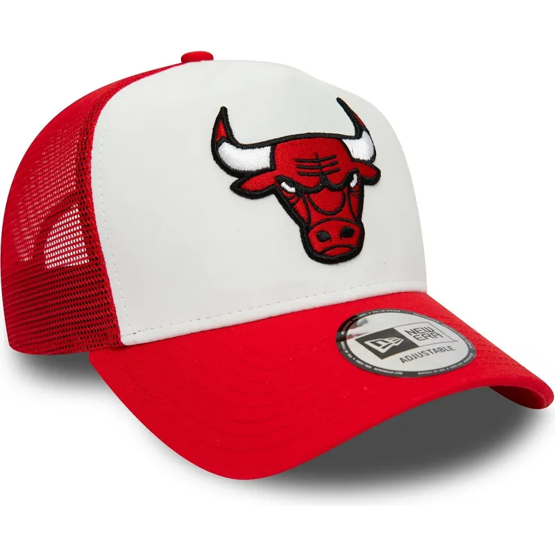 weisse-und-rote-trucker-kappe-a-frame-team-colour-der-chicago-bulls-nba-von-new-era