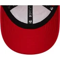 verstellbare-rote-kinderkappe-mit-gebogenem-schirm-9forty-league-essential-inf-der-new-york-yankees-mlb-von-new-era