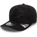 casquette-courbee-noire-snapback-9fifty-stretch-snap-los-angeles-lakers-nba-new-era