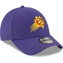 casquette-courbee-violette-ajustable-9forty-the-league-phoenix-suns-nba-new-era