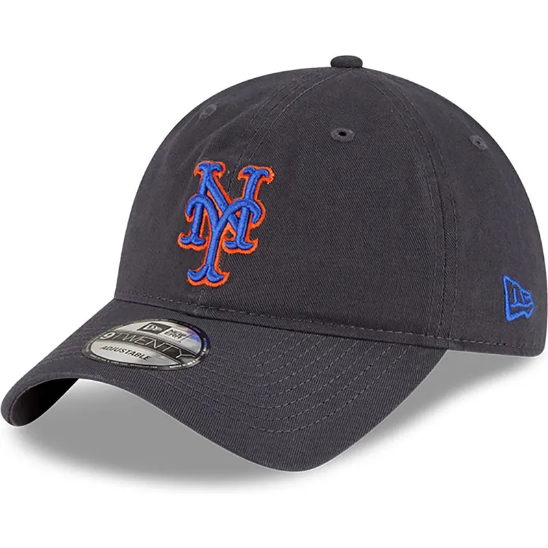szara-regulowana-czapka-z-zakrzywionym-daszkiem-9twenty-core-classic-new-york-mets-mlb-new-era