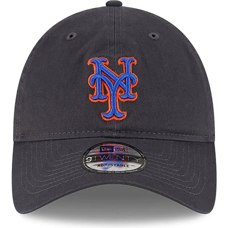 szara-regulowana-czapka-z-zakrzywionym-daszkiem-9twenty-core-classic-new-york-mets-mlb-new-era