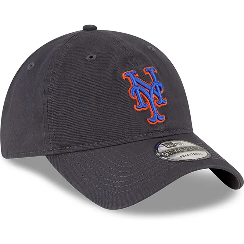 szara-regulowana-czapka-z-zakrzywionym-daszkiem-9twenty-core-classic-new-york-mets-mlb-new-era