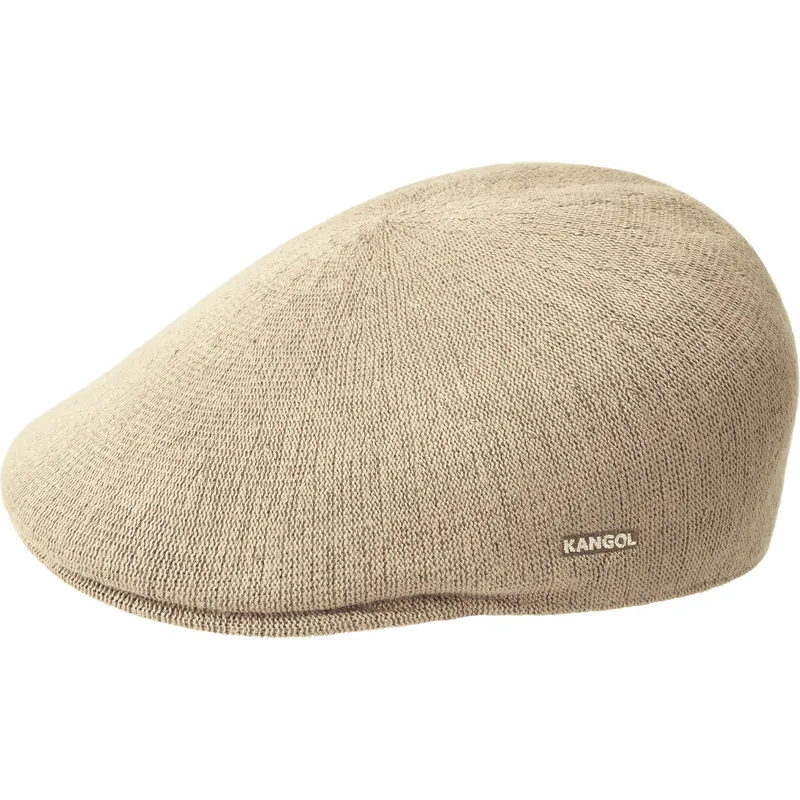 kangol-bamboo-507-beige-flat-cap