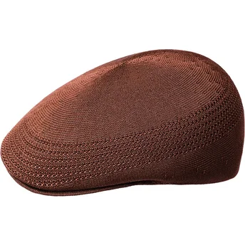 Kangol Tropic 507 Ventair Mahogany Brown Flat Cap