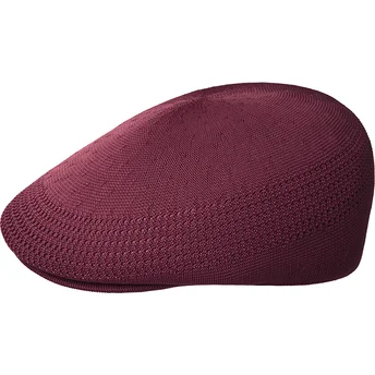 Kangol Tropic 507 Ventair Red Velvet Barett in Granatrot