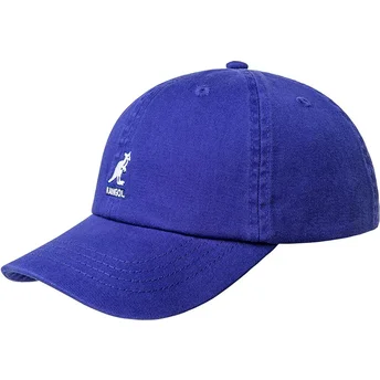 Ρυθμιζόμενο μπλε καπέλο με καμπύλη Washed Baseball Starry Blue της Kangol