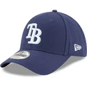 gorra-curva-azul-marino-ajustable-9forty-the-league-de-tampa-bay-rays-mlb-de-new-era