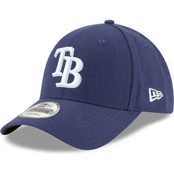 Casquette courbée bleue marine ajustable 9FORTY The League Tampa Bay Rays MLB New Era