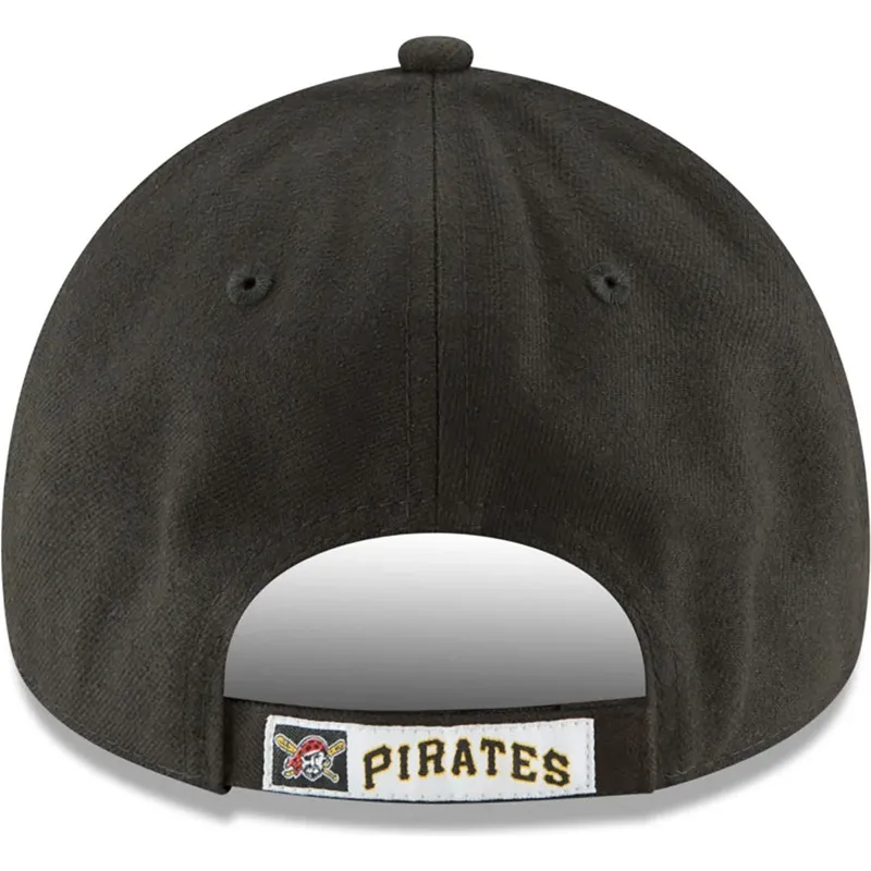 svart-justerbar-kurvad-keps-9forty-the-league-fran-pittsburgh-pirates-mlb-av-new-era