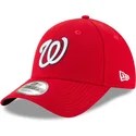 casquette-courbee-rouge-ajustable-9forty-the-league-washington-nationals-mlb-new-era