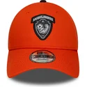 casquette-courbee-orange-ajustable-9forty-core-aniquiladores-fc-kings-league-new-era