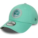 casquette-courbee-verte-ajustable-9forty-core-los-troncos-fc-kings-league-new-era