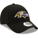 gorra-curva-negra-ajustable-9forty-the-league-de-baltimore-ravens-nfl-de-new-era