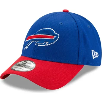 New Era Curved Brim 9FORTY The League Buffalo Bills NFL Adjustable Cap blau und rot