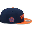 granatowo-pomaranczowa-czapka-z-daszkiem-snapback-9fifty-statement-new-york-knicks-nba-marki-new-era