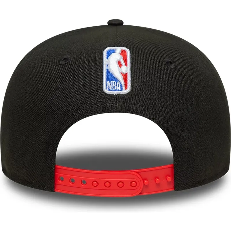 schwarze-flache-snapback-kappe-9fifty-statement-der-chicago-bulls-nba-von-new-era