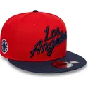 snapback-9fifty-statement-der-los-angeles-clippers-nba-von-new-era-in-rot-und-marineblau