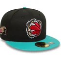 gorra-plana-negra-y-verde-ajustada-59fifty-classic-de-memphis-grizzlies-nba-de-new-era